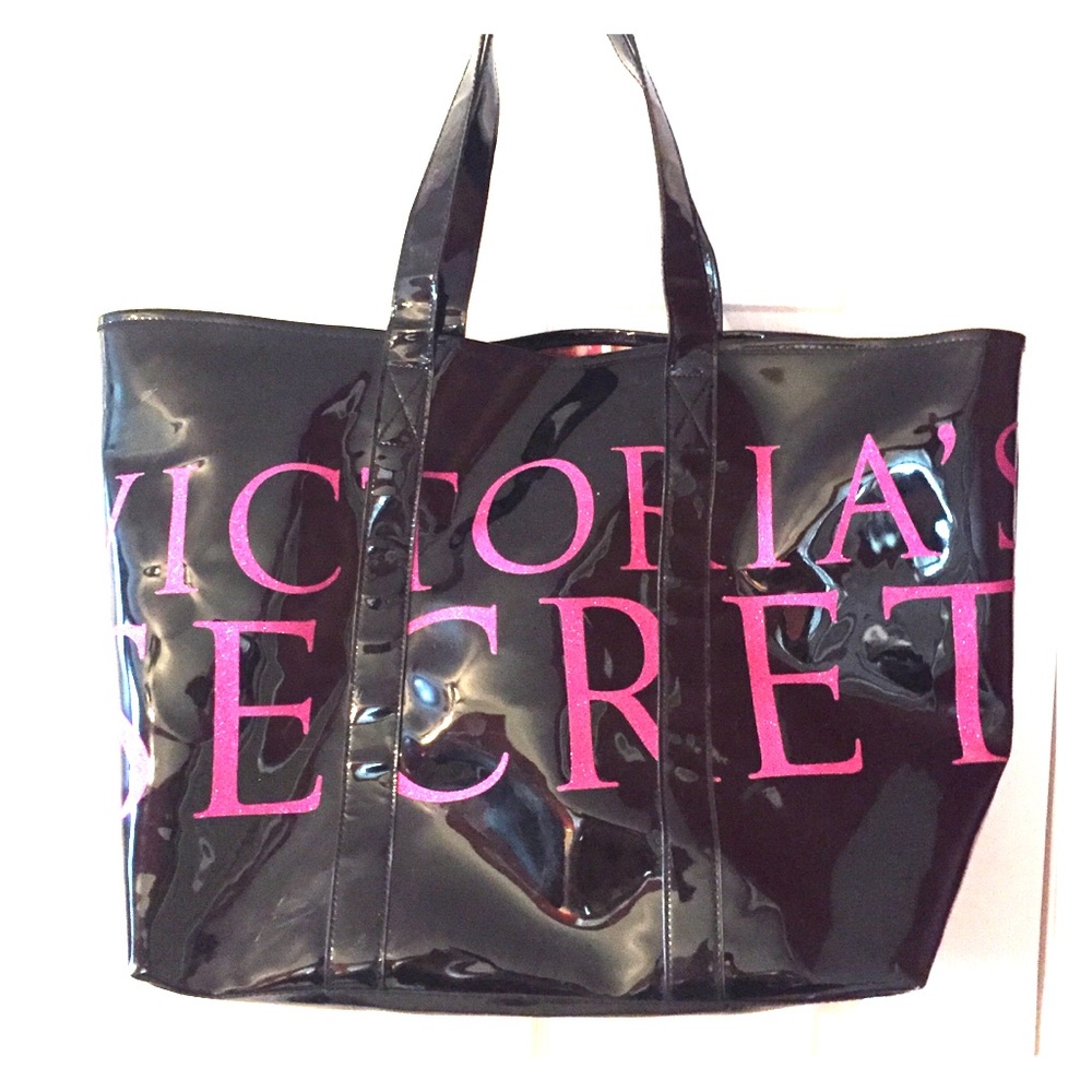 Victoria’s Secret large vinyl tote